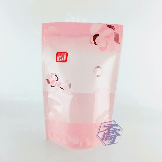 花舞(粉) KPET保鮮夾鏈立袋 (160*235+40mm)(50入/包)